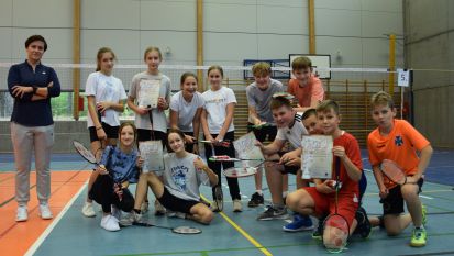 Młodzi badmintoniści walczyli o medale